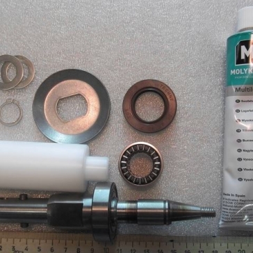 Вал приводной в сборе CL52/CL55D нового образца фото